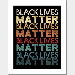 Vintage Black Lives Matter Gift Posters and Art